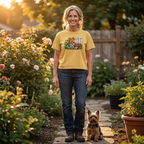 Garden Hair Yorkie T-Shirt